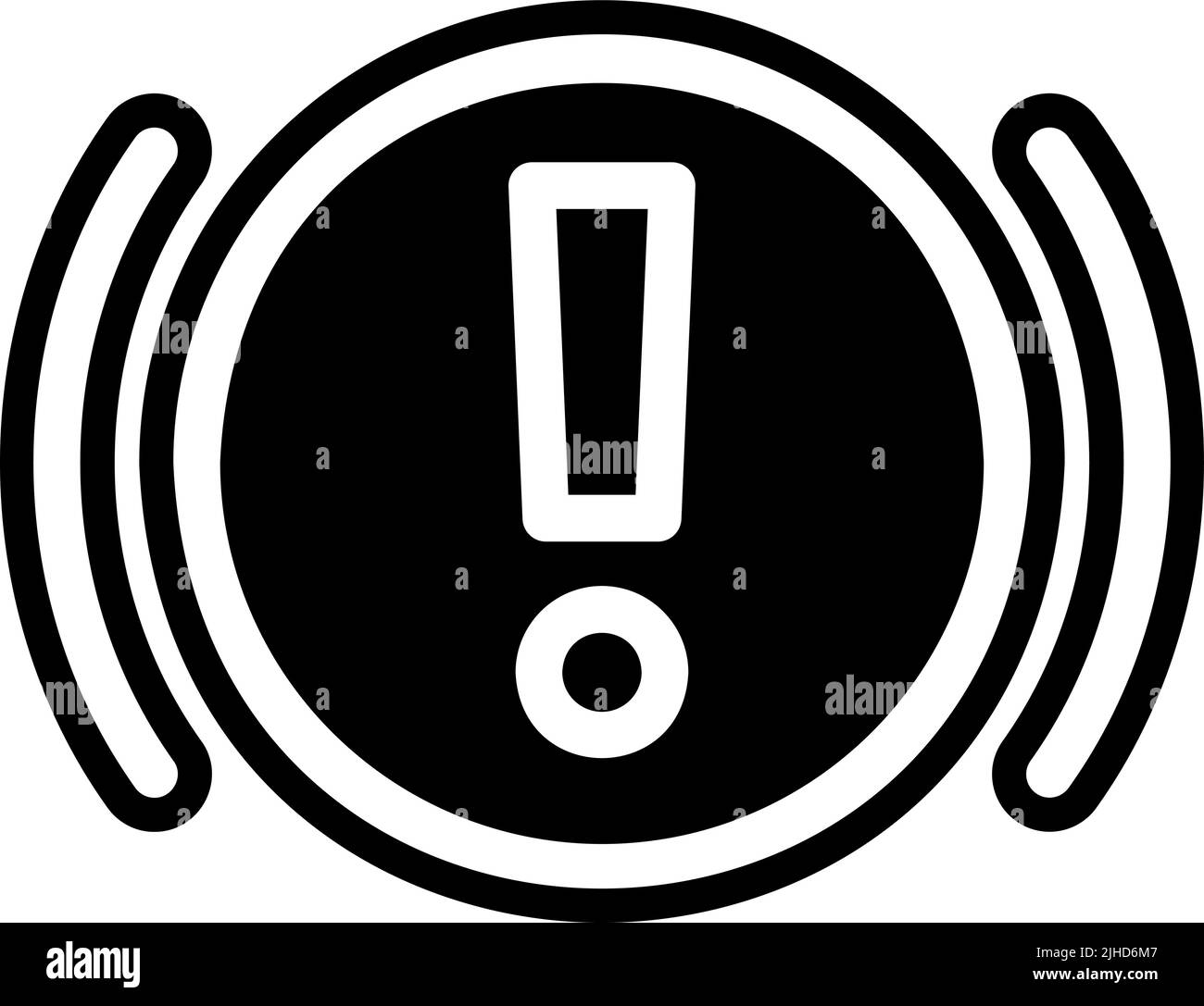 Alarm warning sign Stock Vector Image & Art Alamy