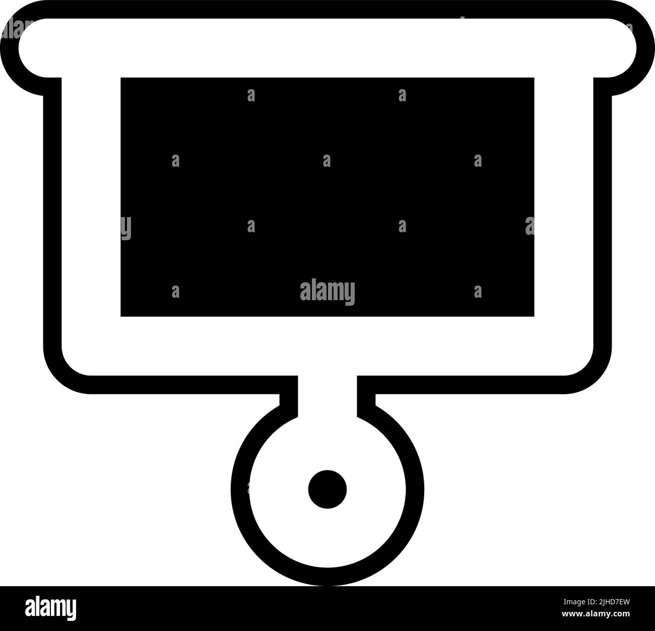 Basic ui presentation . Stock Vector