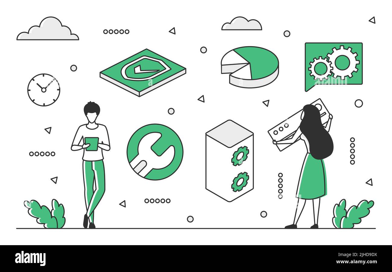 Qa tester Stock Vector Images - Alamy