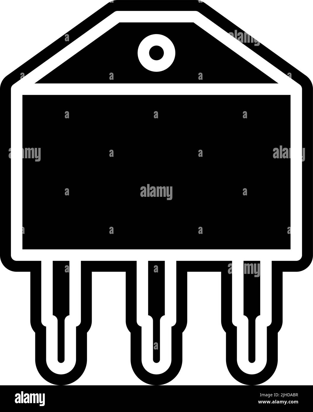 Electronics components transistor Stock Vector Image & Art - Alamy