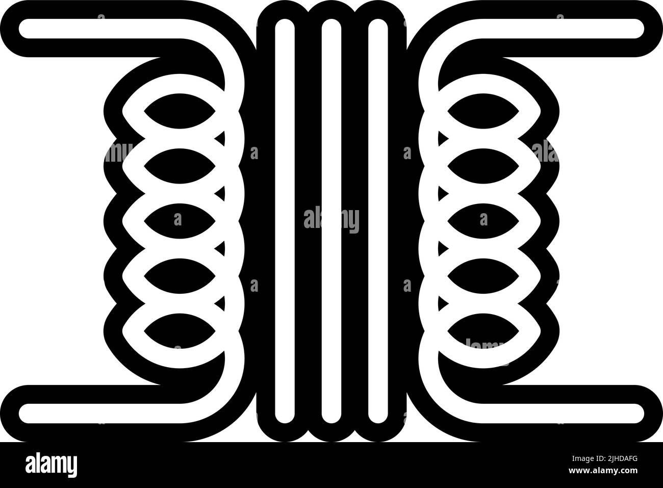 Electronics components transformer Stock Vector Image & Art - Alamy
