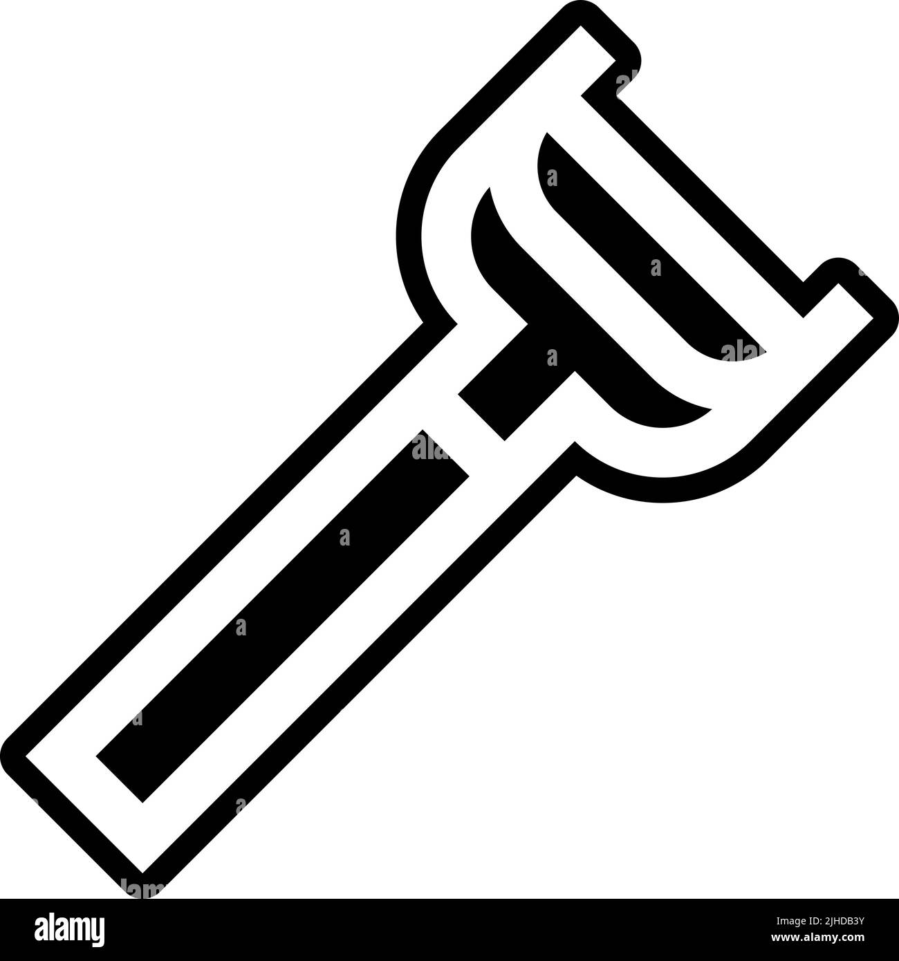 Cooking peeler . Stock Vector