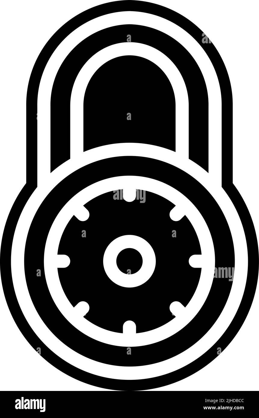 Security padlock Stock Vector Image & Art Alamy