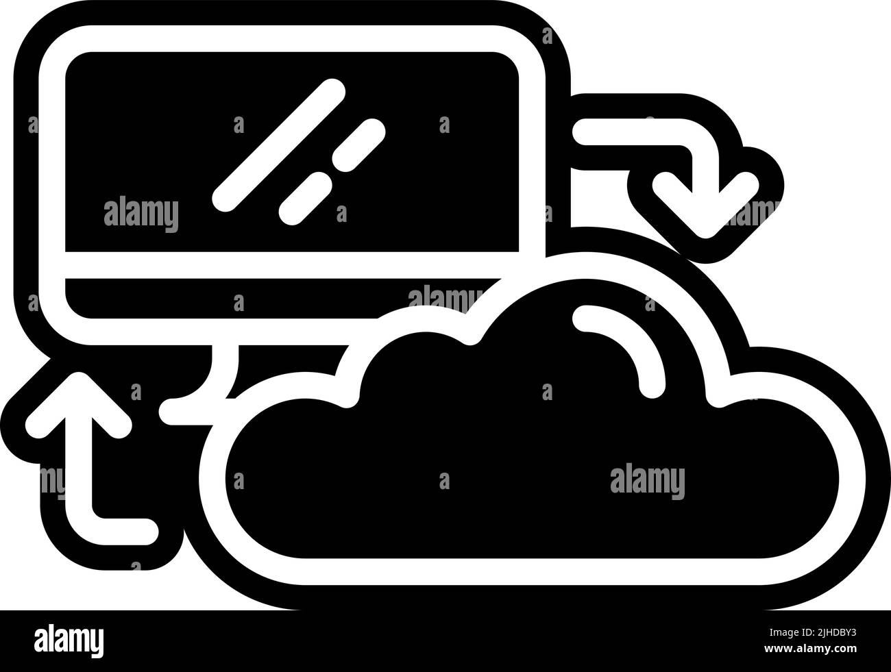 Technology cloud server Stock Vector Image & Art - Alamy
