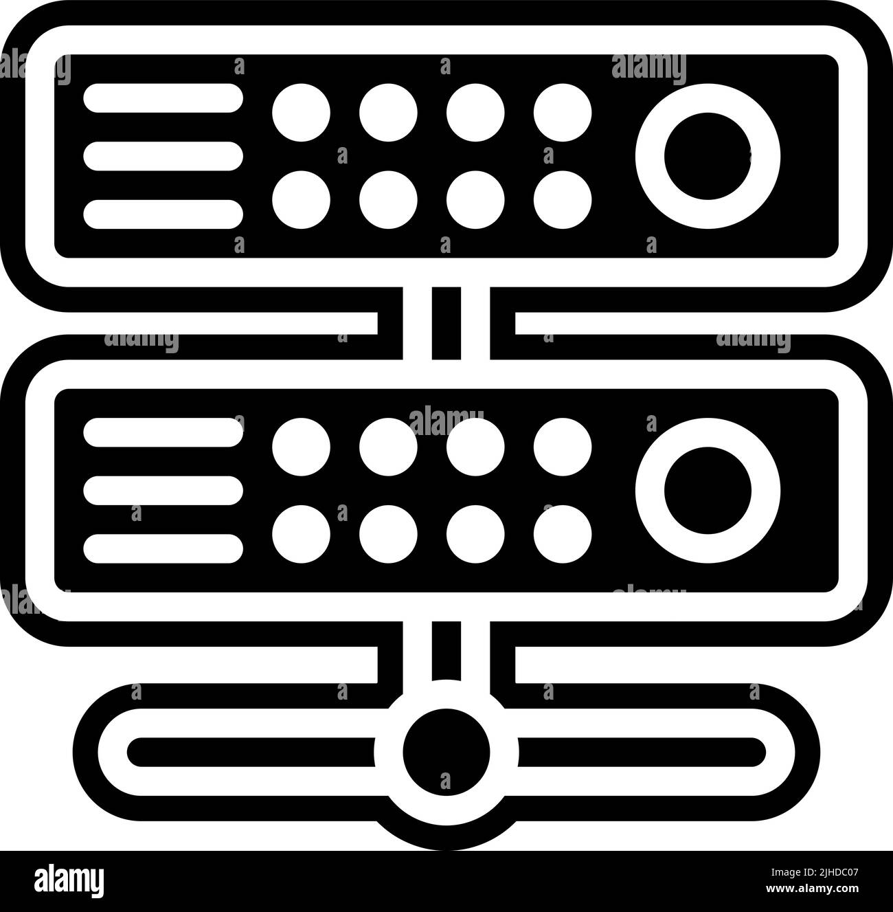 Technology server Stock Vector Image & Art - Alamy