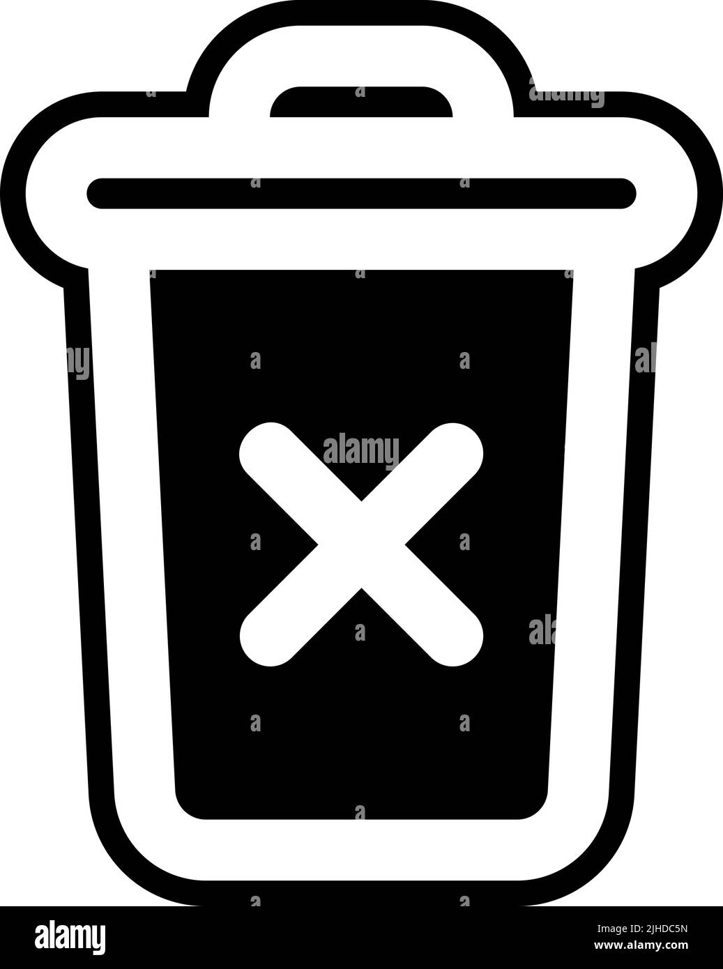 User interface delete Stock Vector Image & Art - Alamy
