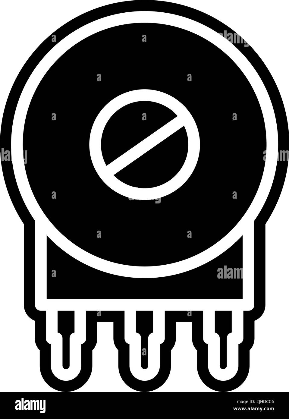 Electronics components resistor Stock Vector Image & Art - Alamy