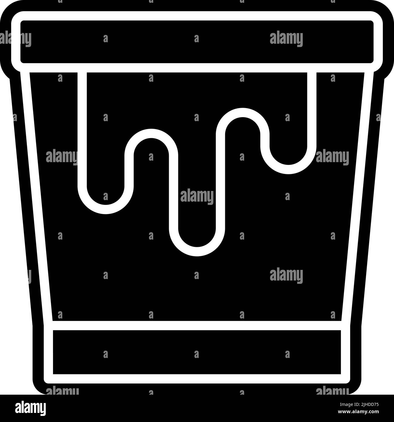 Artistic paint bucket Stock Vector Image & Art Alamy