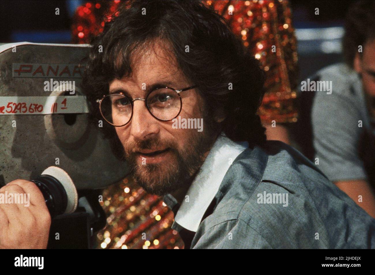 STEVEN SPIELBERG, INDIANA JONES AND THE TEMPLE OF DOOM, 1984 Stock Photo