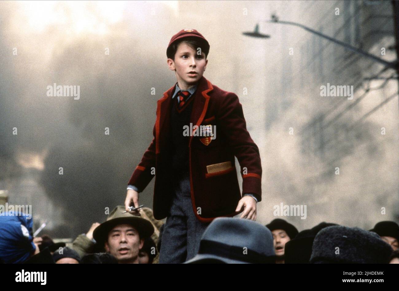 CHRISTIAN BALE, EMPIRE OF THE SUN, 1987 Stock Photo