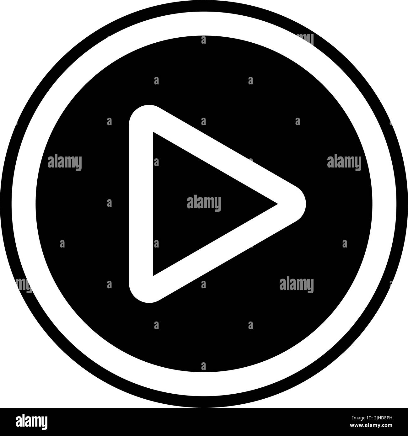 Camera interface play button Stock Vector Image & Art Alamy