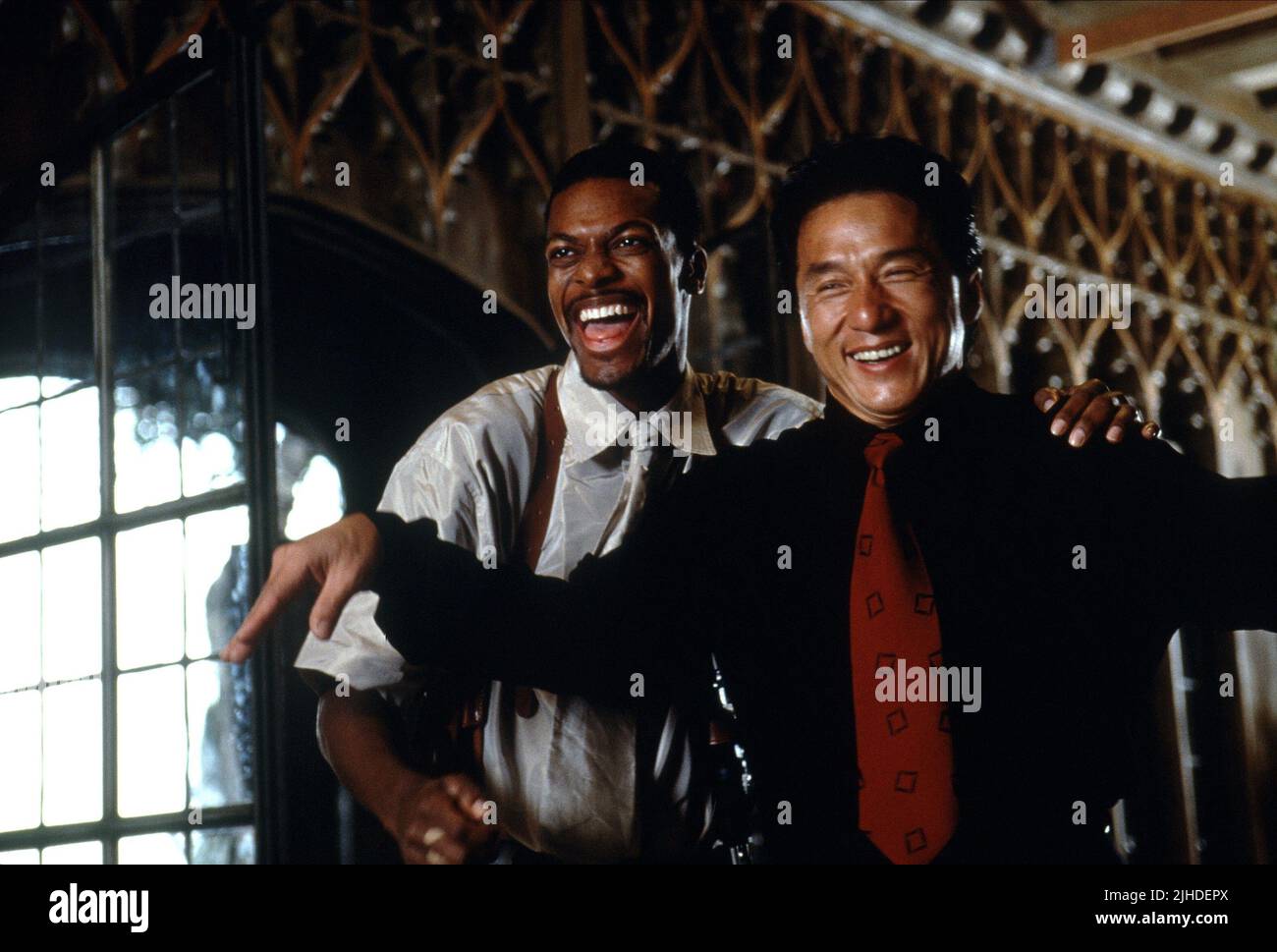 CHRIS TUCKER, JACKIE CHAN, RUSH HOUR, 1998 Stock Photo Alamy