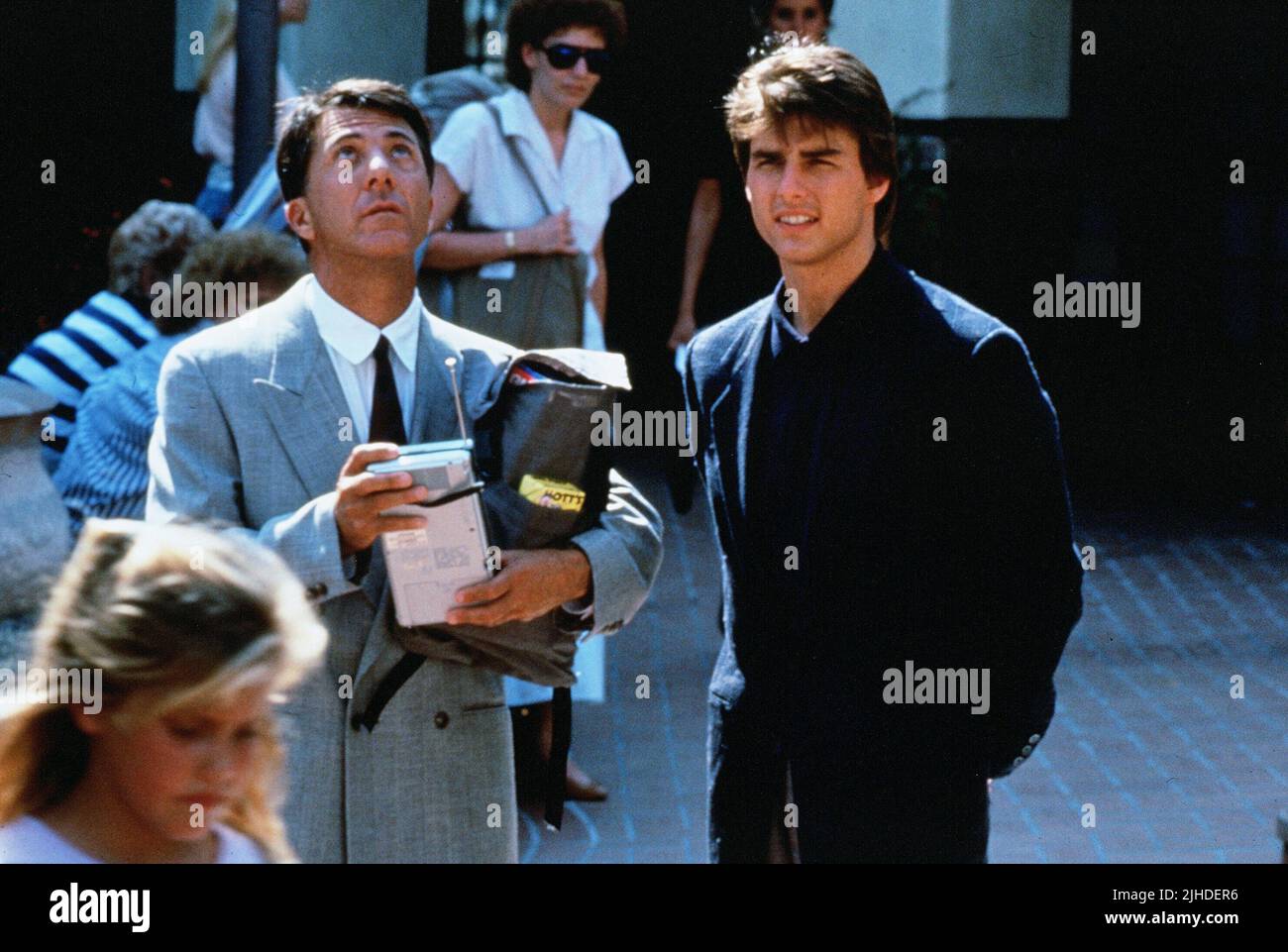 DUSTIN HOFFMAN, TOM CRUISE, RAIN MAN, 1988 Stock Photo - Alamy