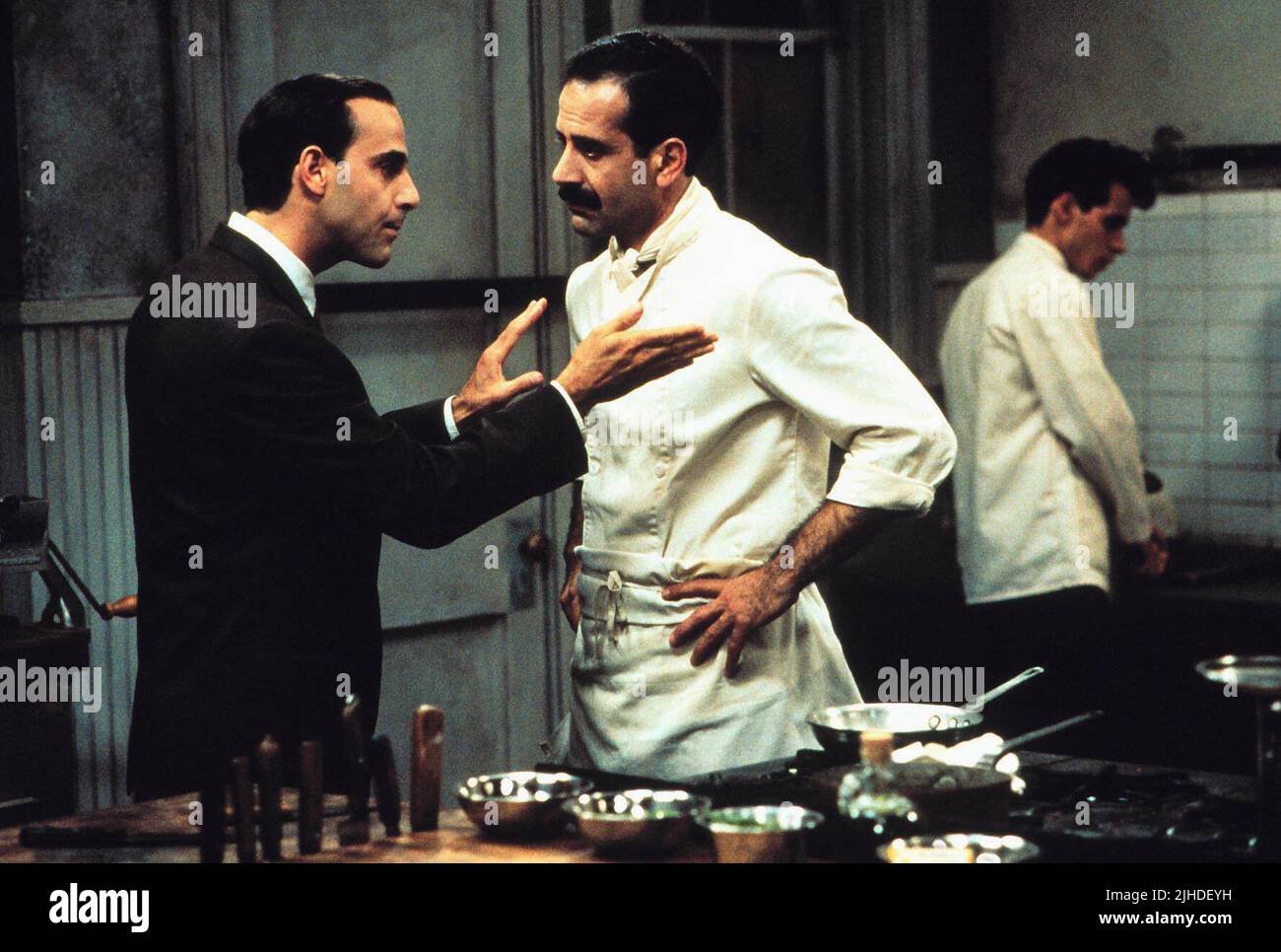 STANLEY TUCCI, TONY SHALHOUB, BIG NIGHT, 1996 Stock Photo