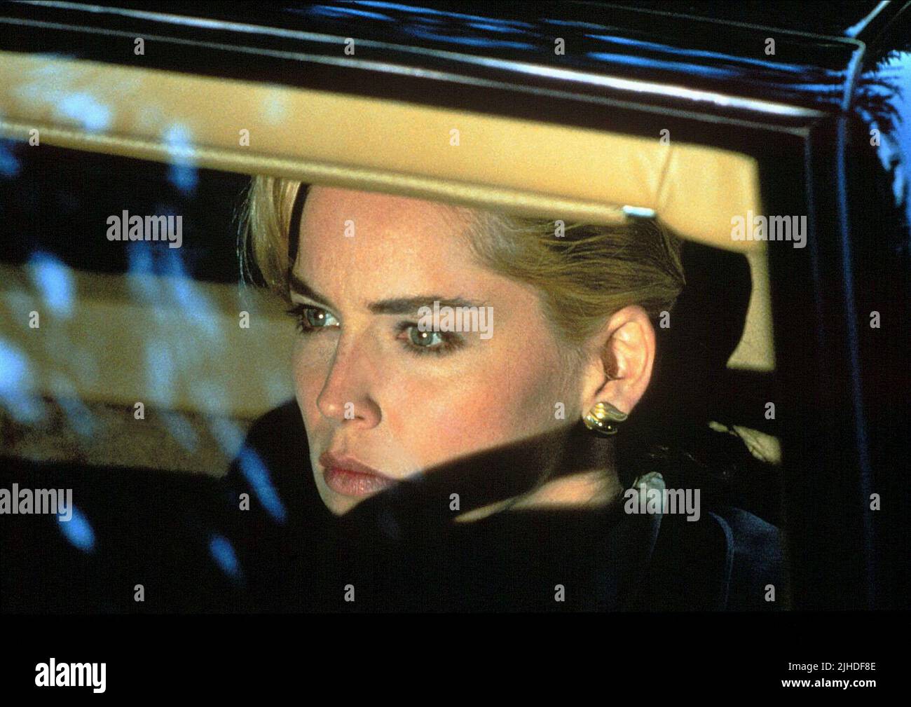 SHARON STONE, BASIC INSTINCT, 1992 Stock Photo