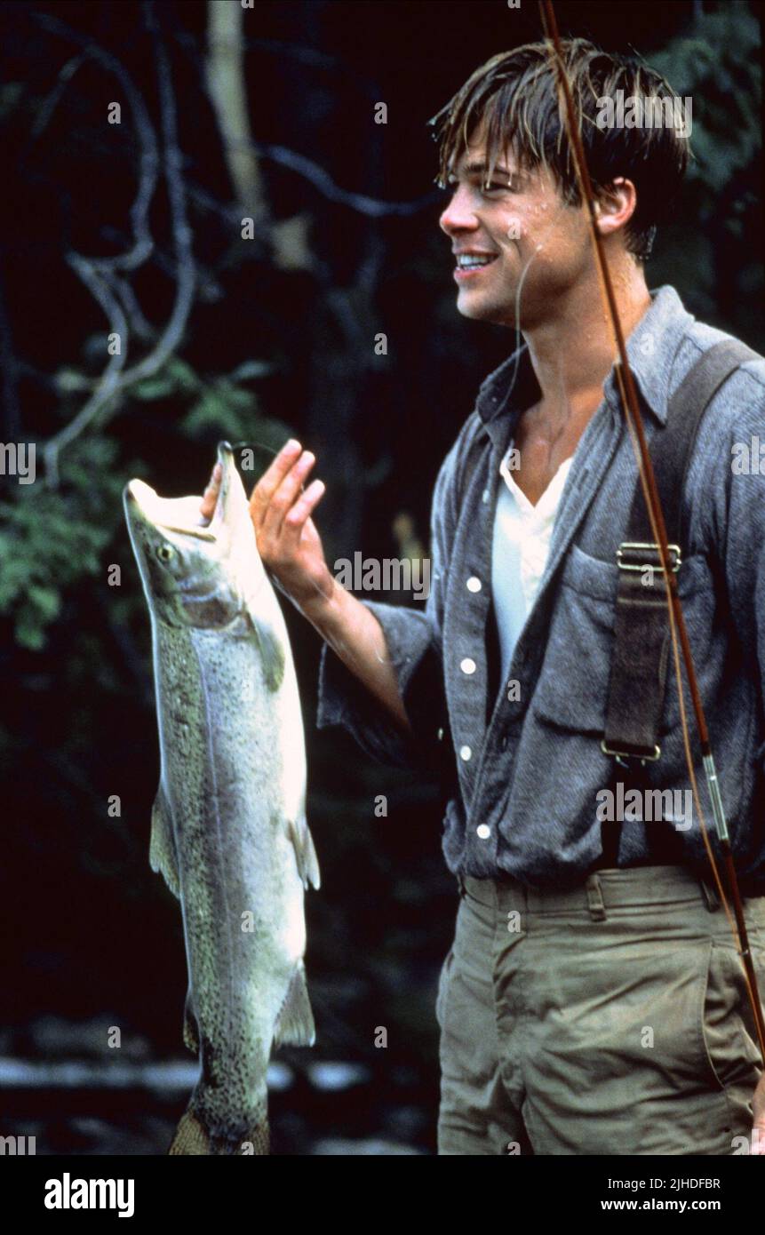 BRAD PITT, A RIVER RUNS THROUGH IT, 1992 Stock Photo