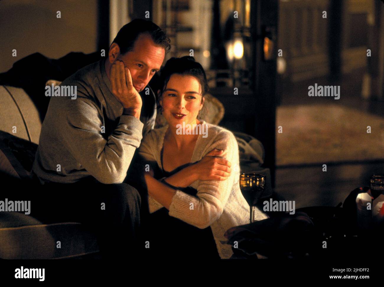 Bruce Willis & Olivia Williams Film The Sixth Sense (USA 1999
