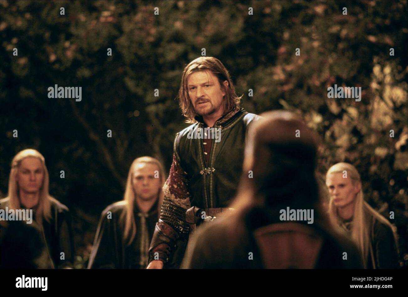 SEAN BEAN, THE LORD OF THE RINGS: THE FELLOWSHIP OF THE RING, 2001 Stock Photo