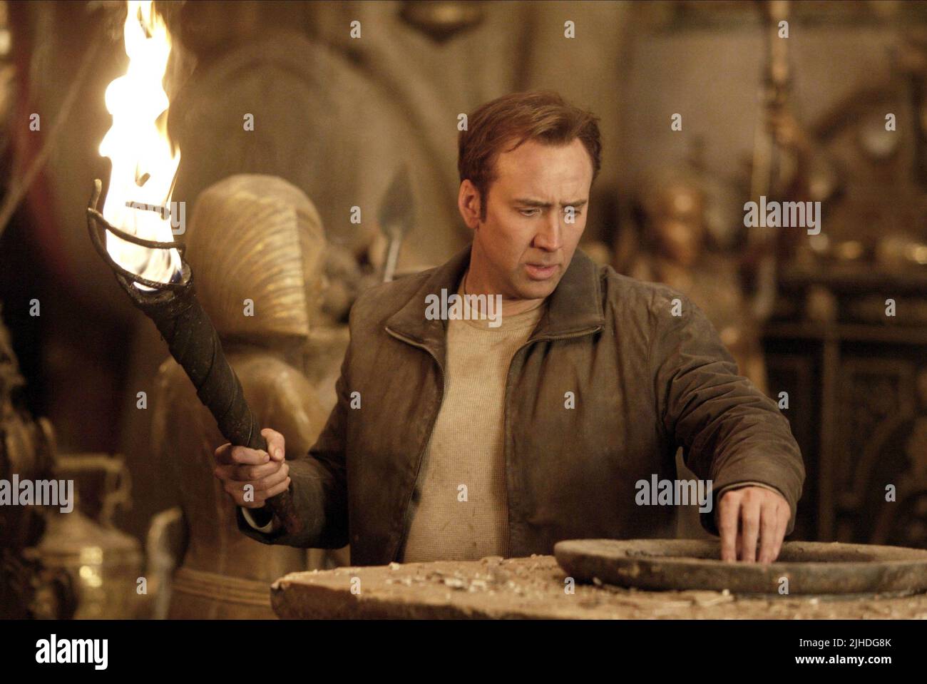 Nicolas cage national treasure 2004 stock photo alamy