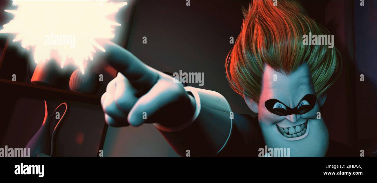 SYNDROME, THE INCREDIBLES, 2004 Stock Photo