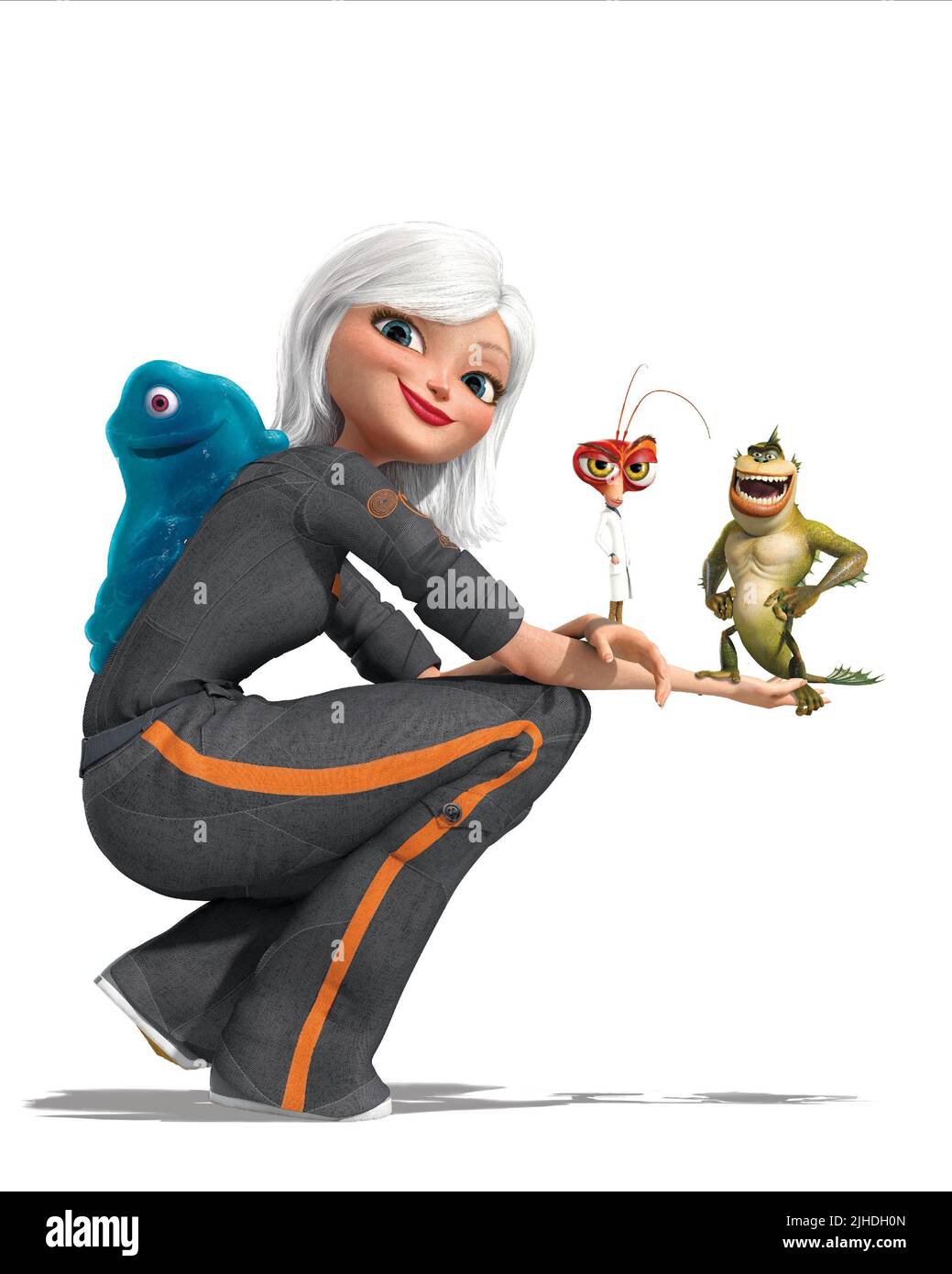 B o b monsters vs aliens 2009 hi-res stock photography and images