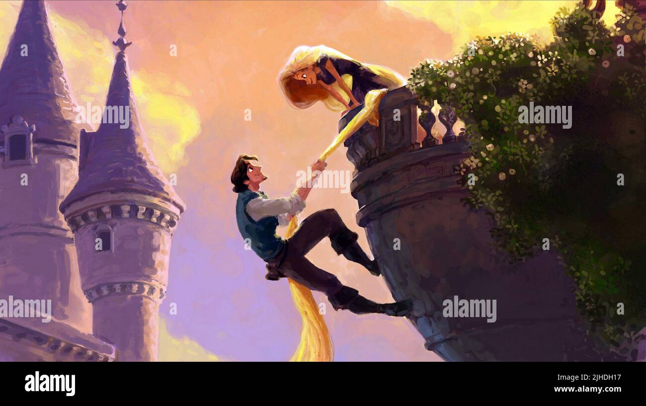 Tangled disney hi-res stock photography and images - Alamy