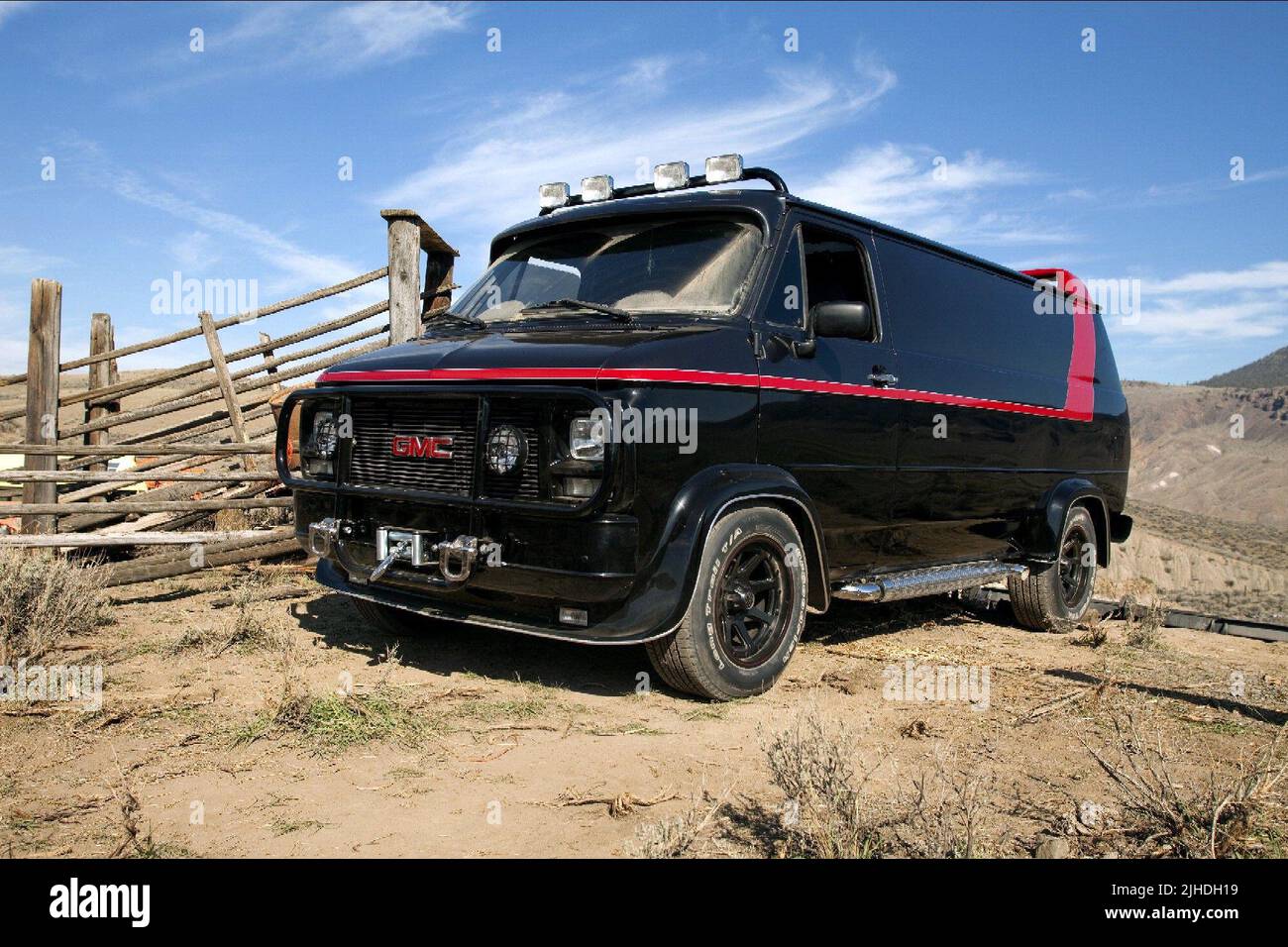 GMC VANDURA VAN, THE A-TEAM, 2010 Stock Photo