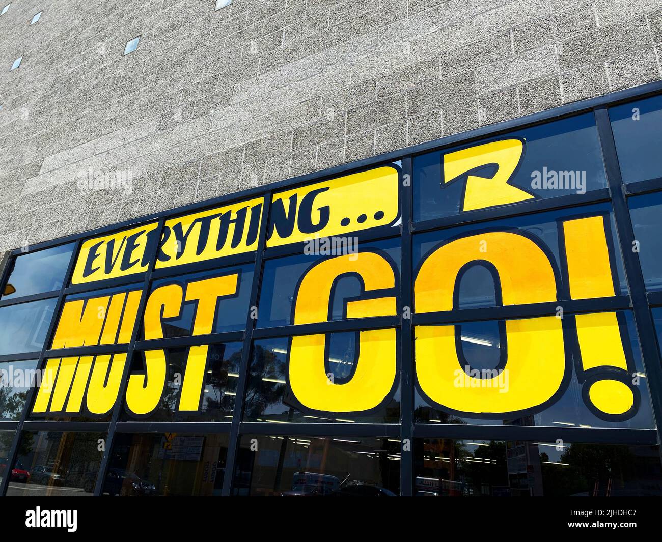 Everything must go Stock Photo Alamy