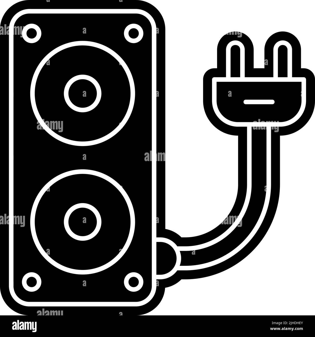 Computer extension cord Stock Vector Image & Art Alamy