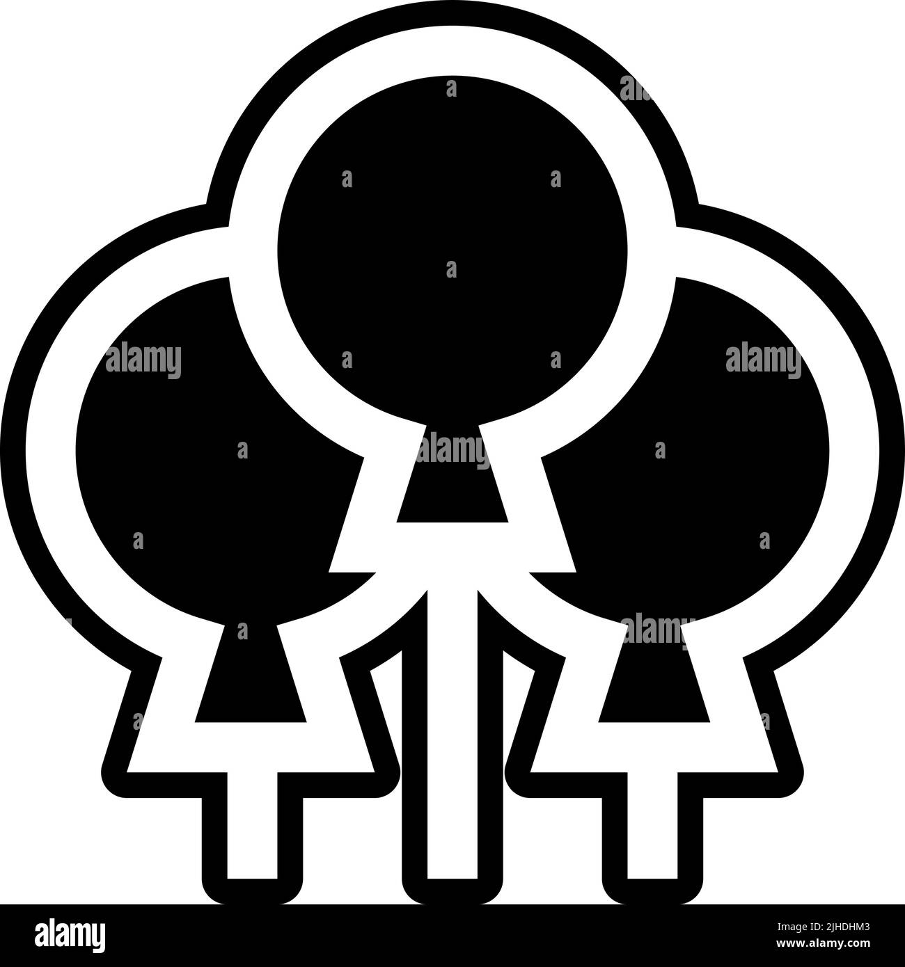 Cinco de mayo balloons . Stock Vector