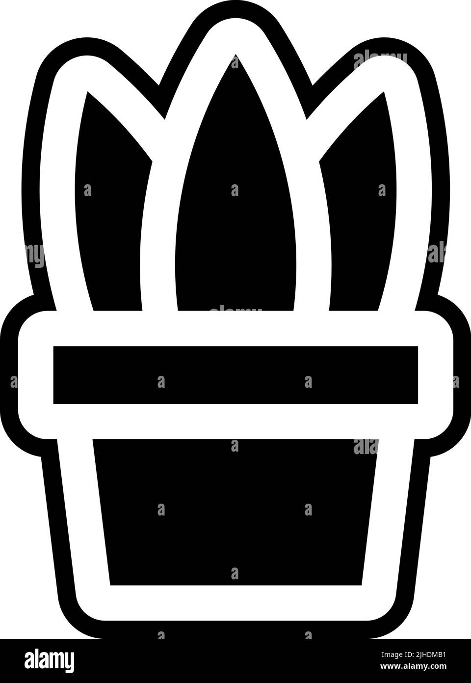 Home stuff plant pot Stock Vector Image & Art - Alamy