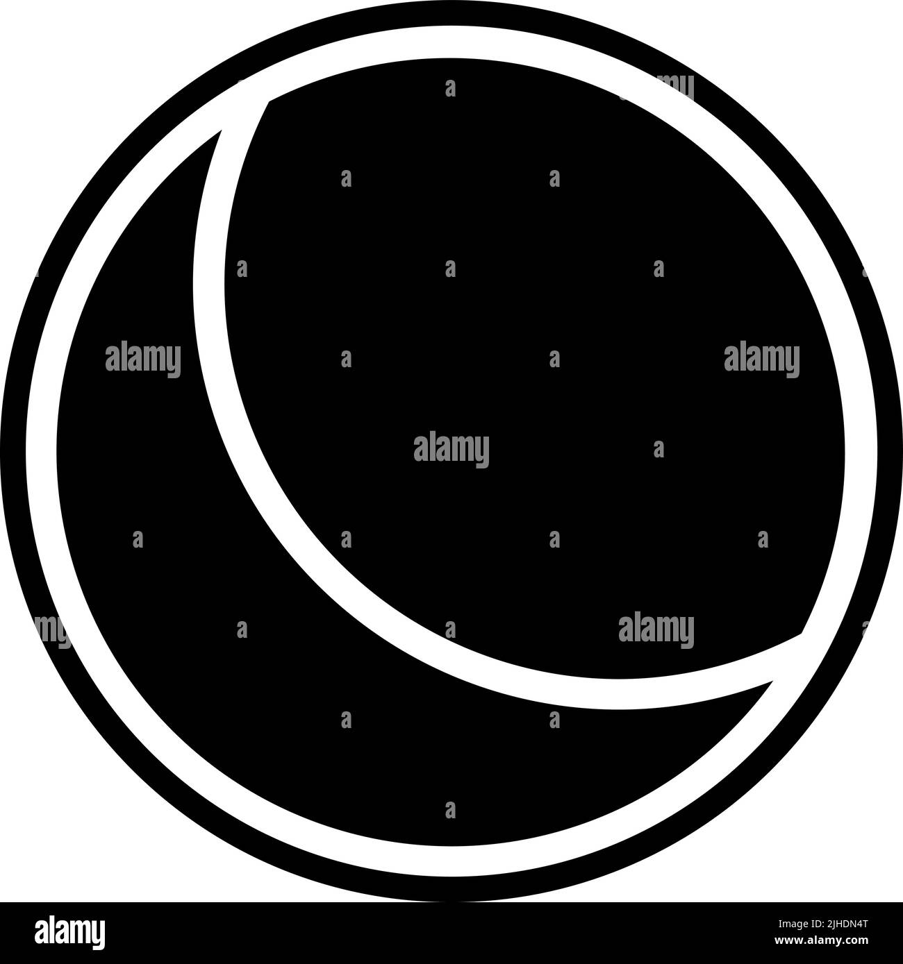 Photo editing night mode . Stock Vector