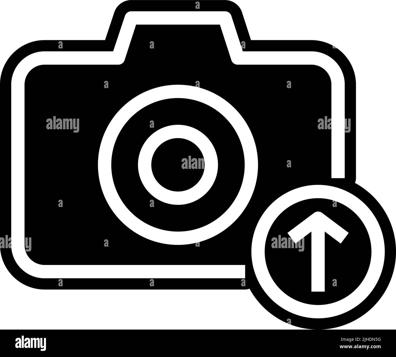 Photo editing upload . Stock Vector