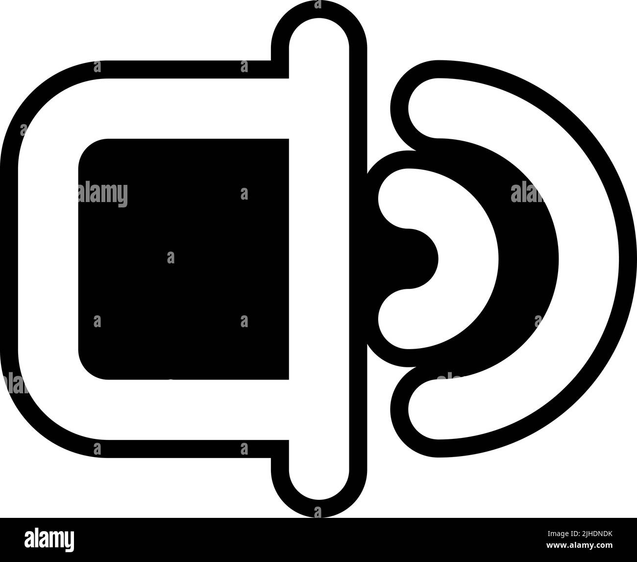 General user interface sound . Stock Vector