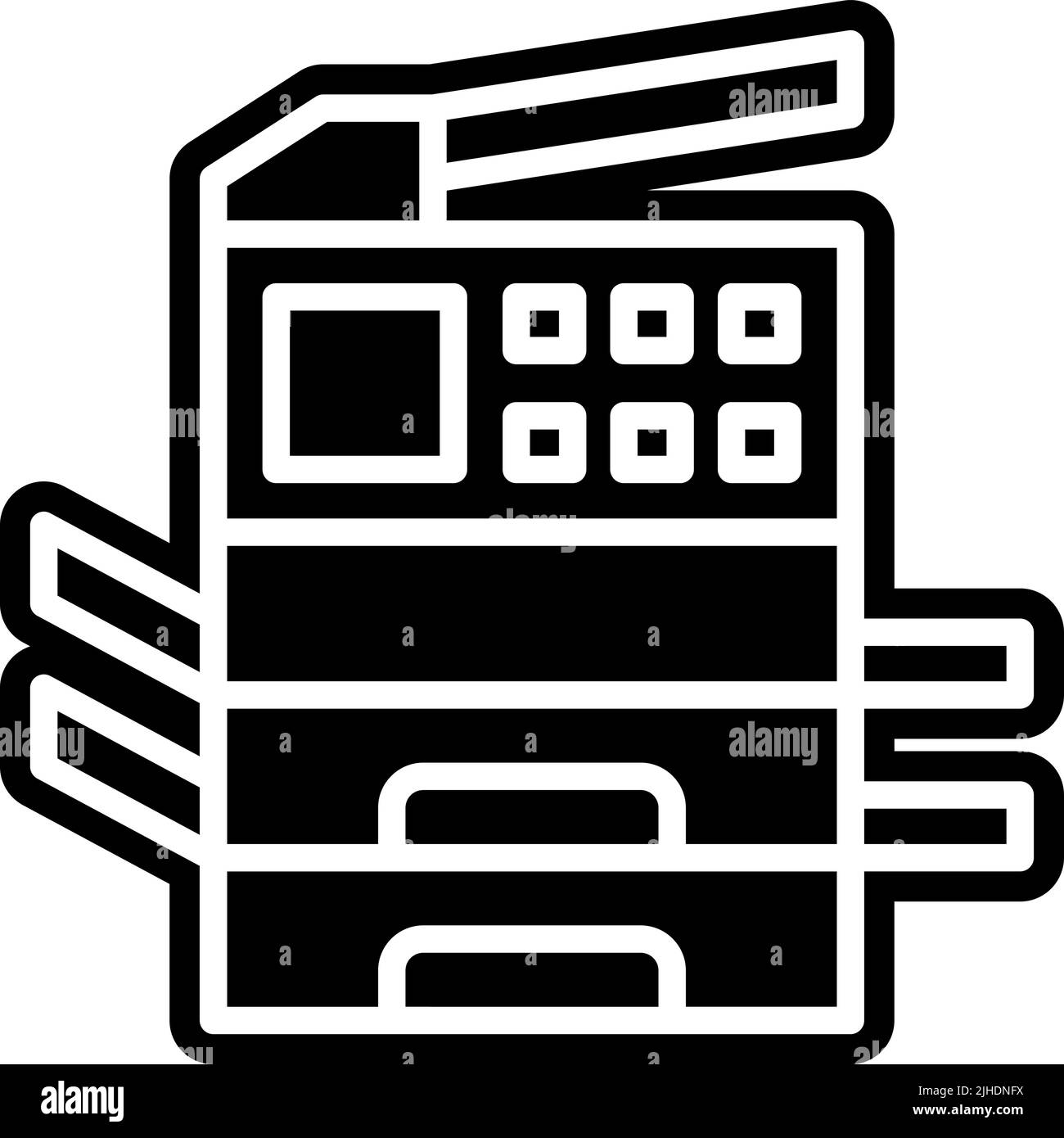 Printing xerox Stock Vector Image & Art Alamy