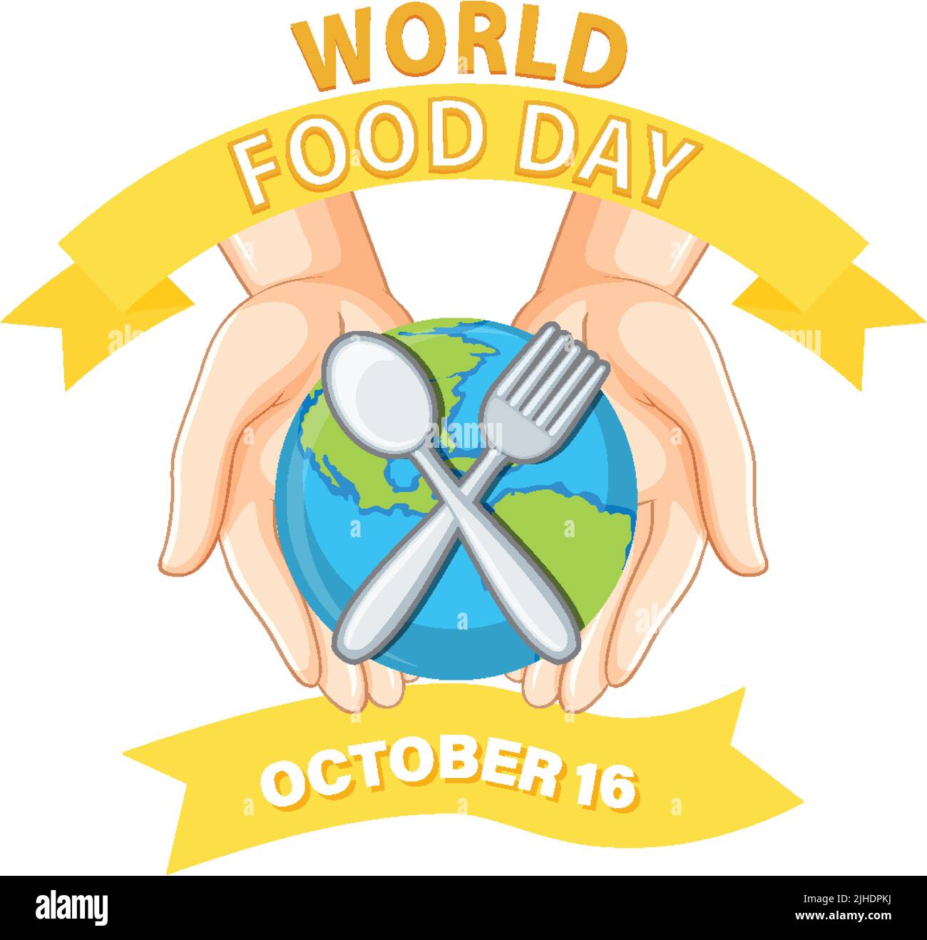 World Food Day Banner Template illustration Stock Vector Image & Art ...