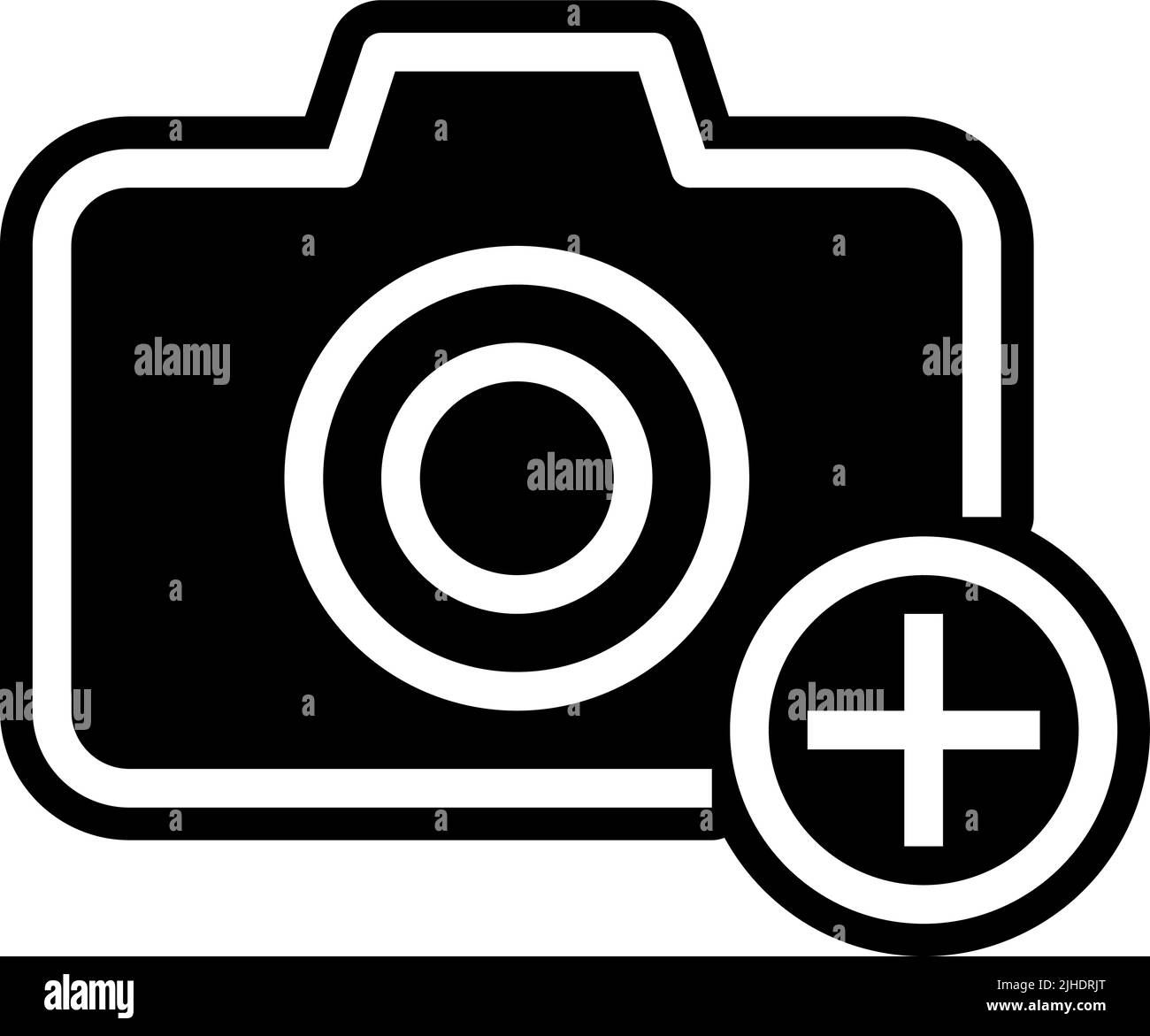 Photo editing camera . Stock Vector