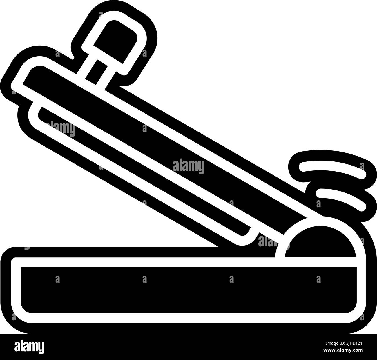 Printing guillotine Stock Vector Image & Art Alamy