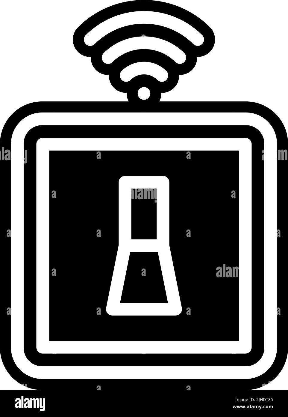 Smarthome switch . Stock Vector