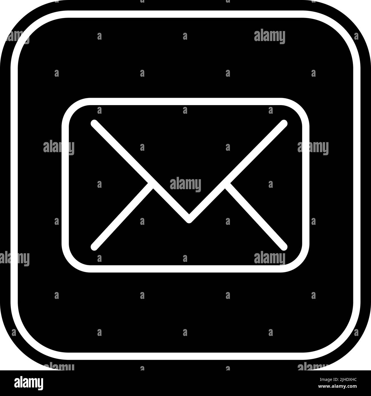 The essentials envelope . Stock Vector