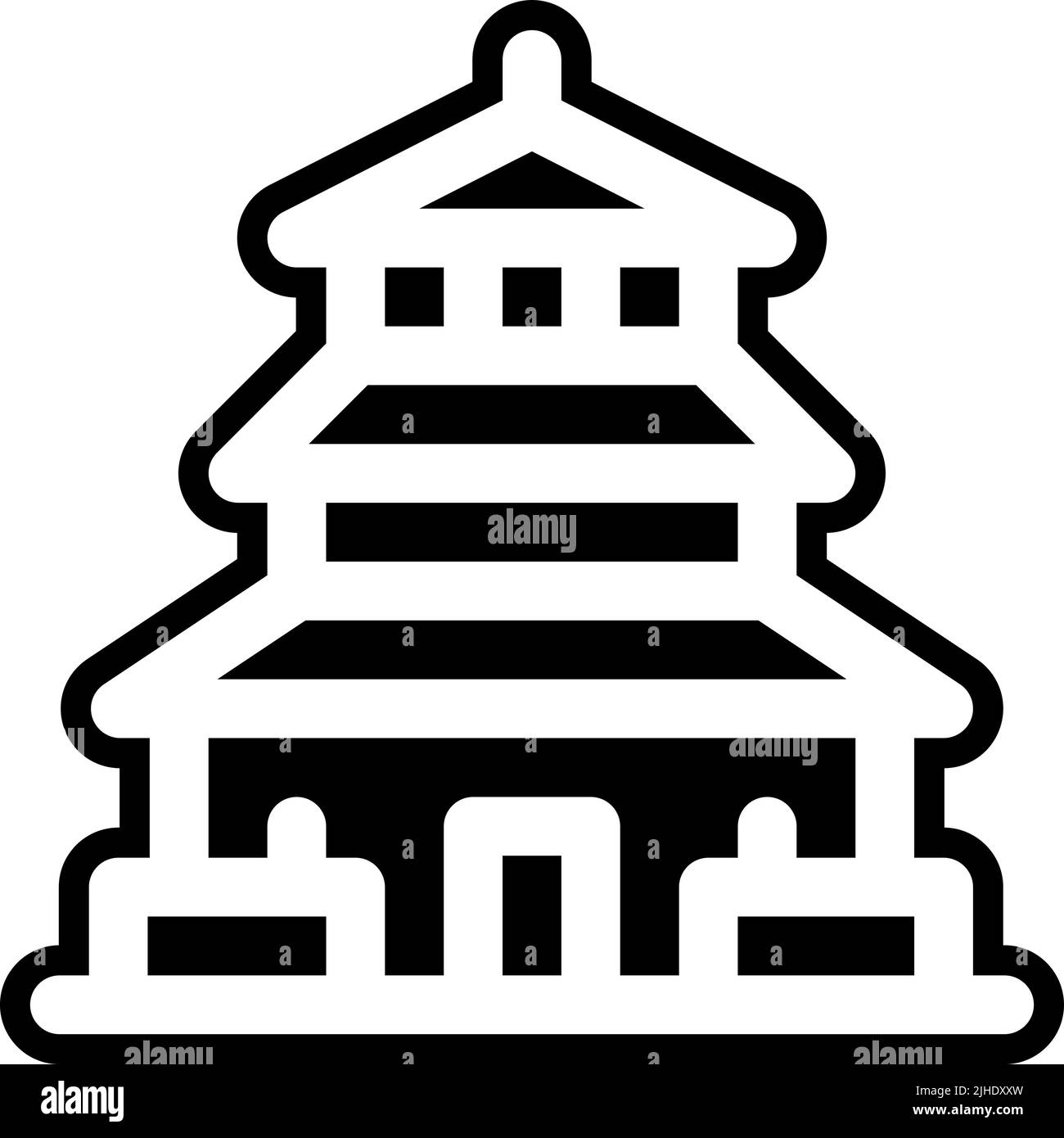 Kyoto city history Stock Vector Images - Alamy