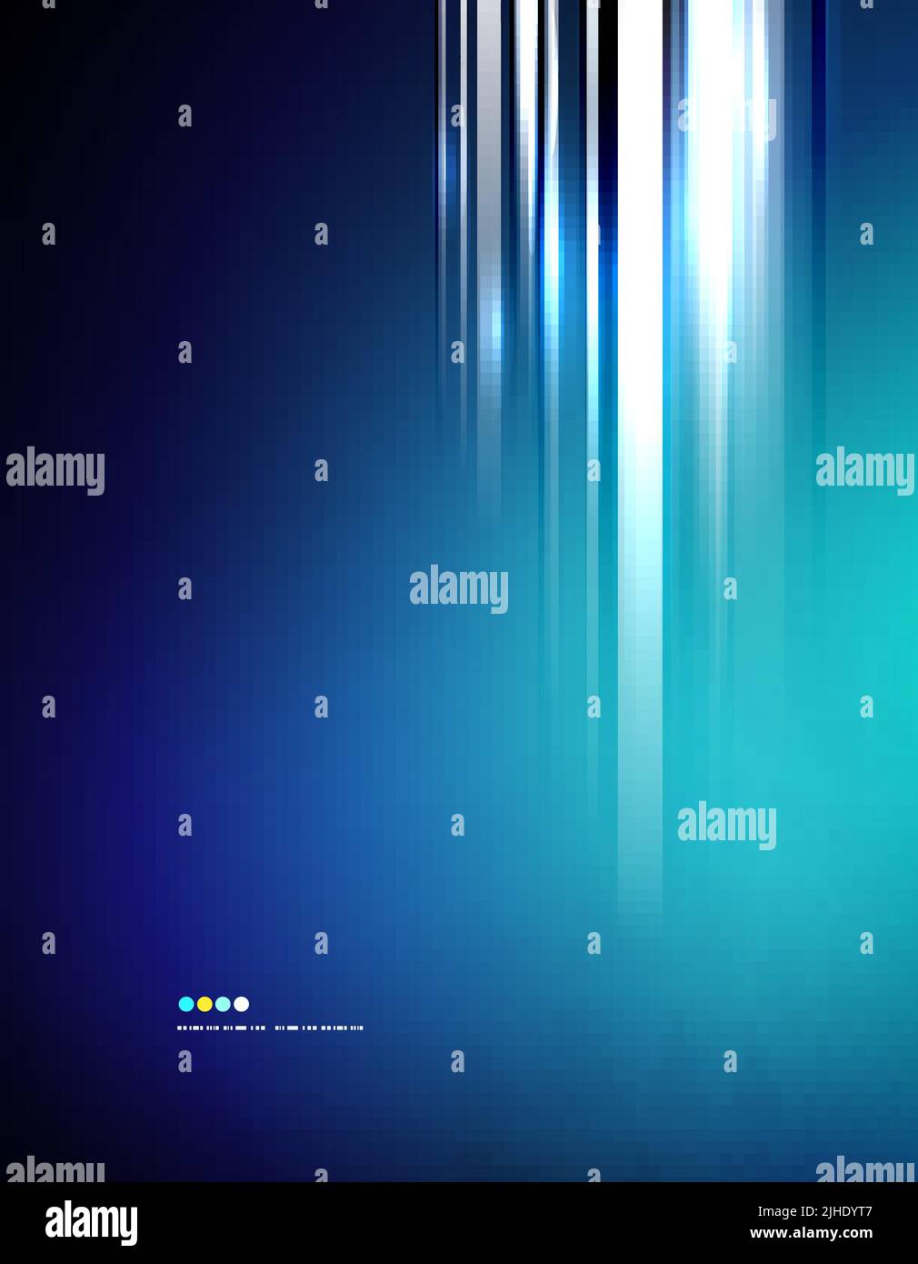 Light shiny straight lines on color background. Abstract design