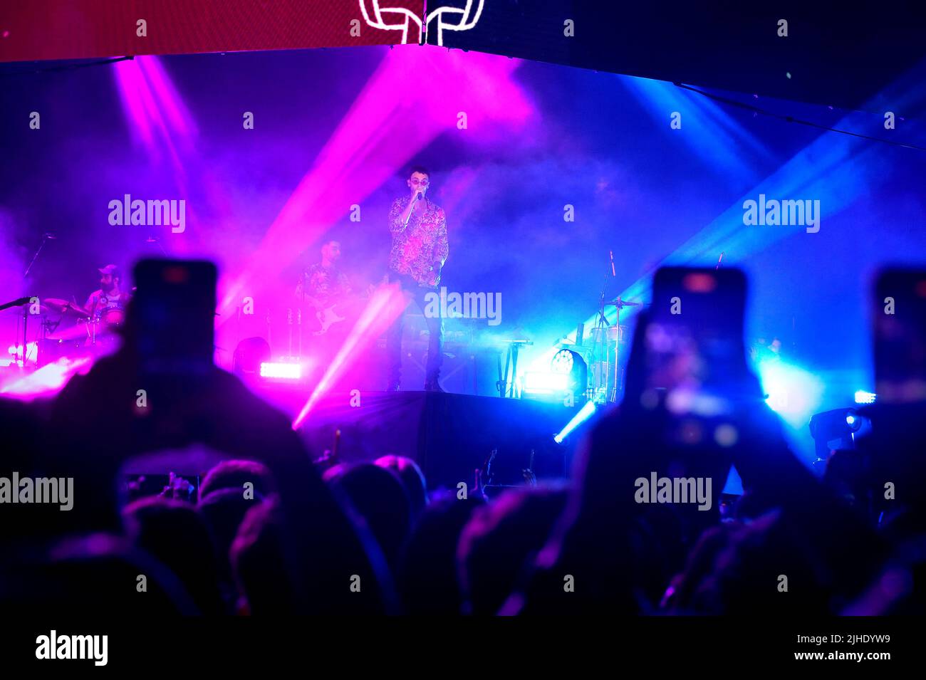 Italian rapper and singer-songwriter Carl Brave (Carlo Luigi Coraggio