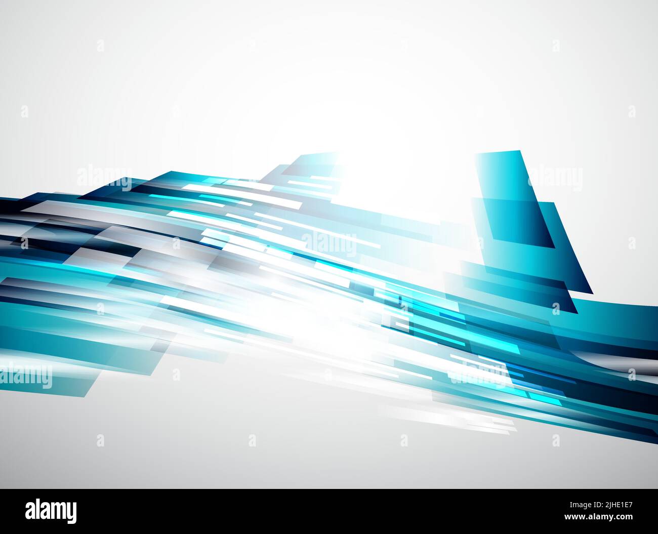 Blue flowing lines. Background templates Stock Vector Image & Art - Alamy