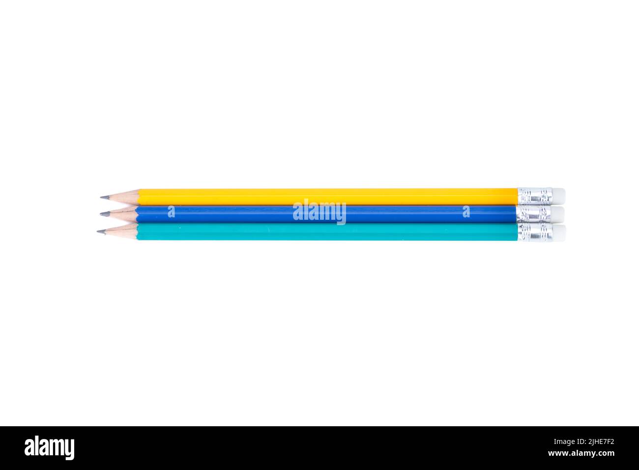 Pencil isolated on white Stock Photo - Alamy