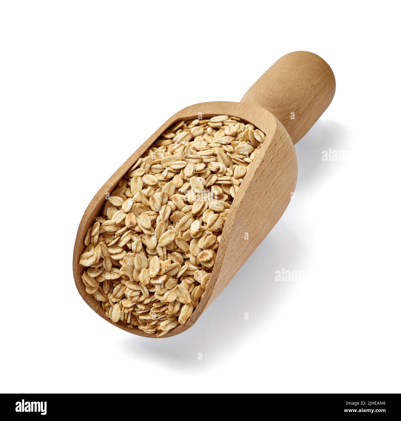 oat food cereal grain healthy oatmeal organic breakfast flake ingredient seed diet meal wooden spoon Stock Photo