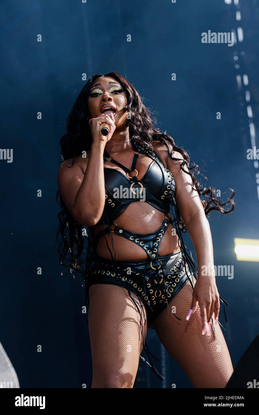 LOLLAPALOOZA PARIS JULY 17 Megan Thee Stallion on the "LOLLAPALOOZA