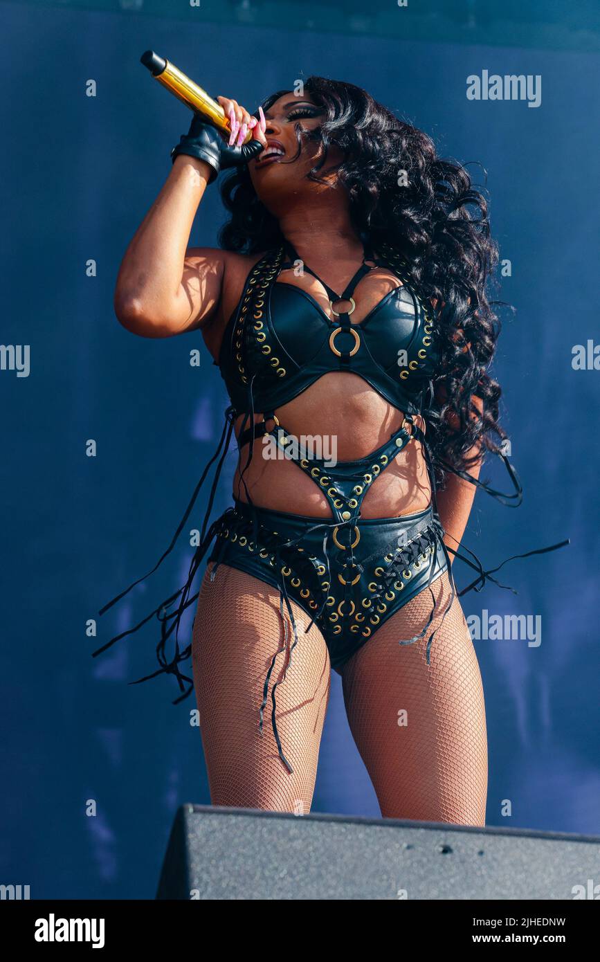 LOLLAPALOOZA PARIS JULY 17 Megan Thee Stallion on the "LOLLAPALOOZA