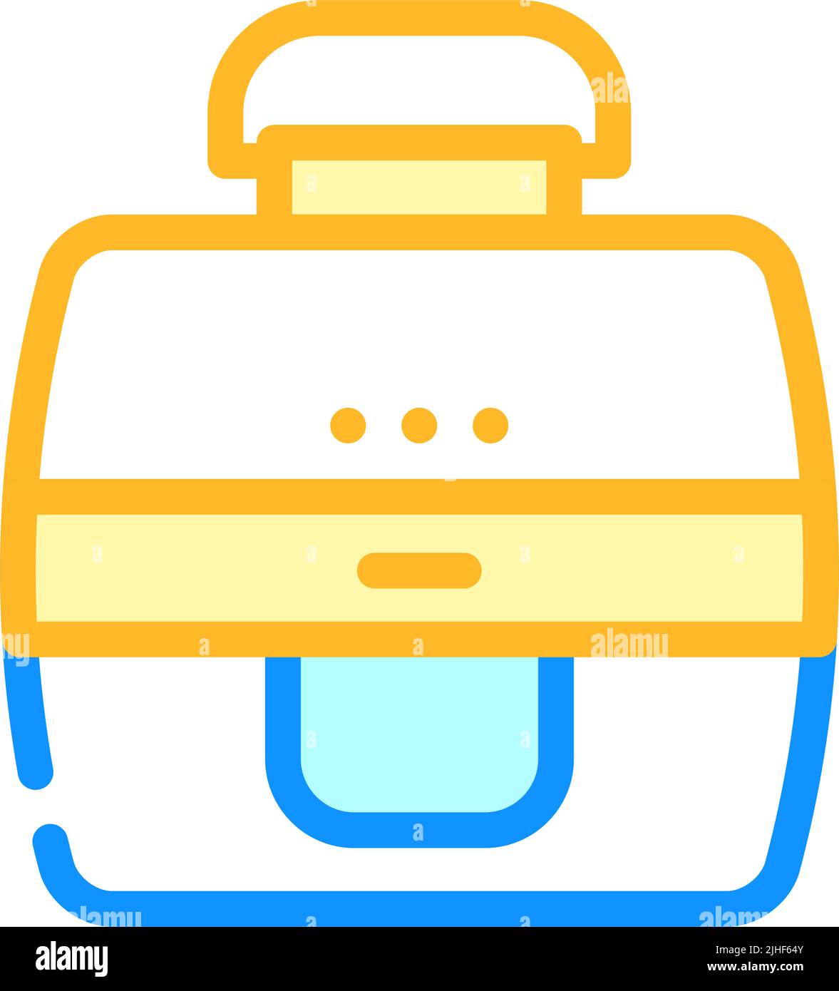 lamp electronic device color icon vector illustration Stock Vector ...