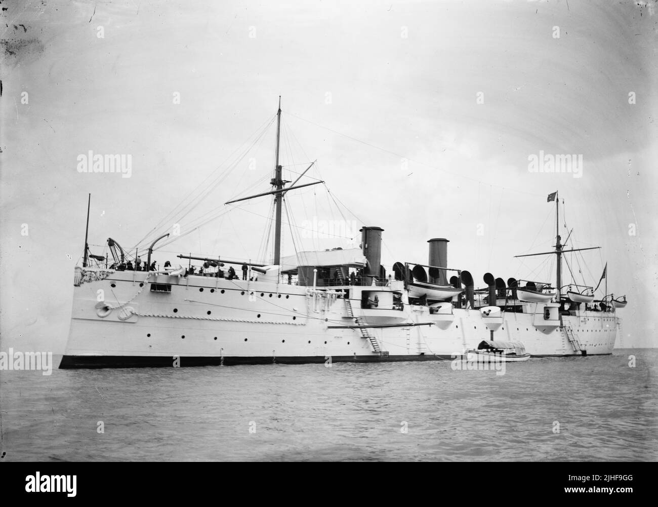 1880s battleship Black and White Stock Photos & Images - Alamy